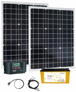Phaesun Solarmodul »Energy Generation Kit Solar Rise«, 50 W, (Set), 50 W