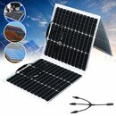 Bild 1 von Insma Solaranlage, (1-St), 200W Solarpanel Solarmodul Faltbar, Monokristallin Solarzelle Power Bank Ladegerät 18,5V 162x54cm für Wohnmobil Camping Gartenhaus RV