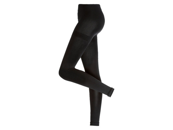 Bild 1 von esmara Damen Thermo-Leggings, blickdicht, schwarz