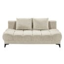 Bild 1 von Casavanti Schlafsofa DEAN cream - Inkl. Bettkasten - Schlaf - / Bettfunktion - Rücken echt bezogen - Liegefläche 150 x 190 cm - Nosagfederung - beige