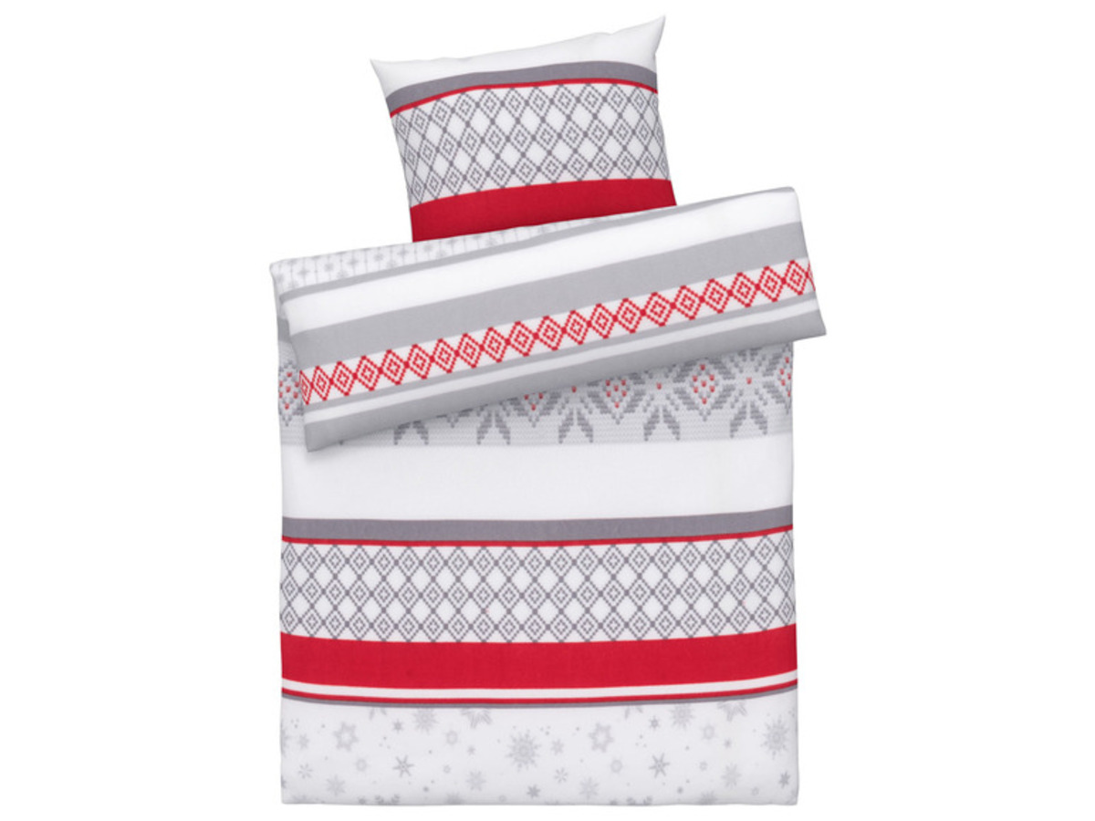 Bild 2 von LIVARNO home Fleece Bettwäsche, 155 x 220 cm
