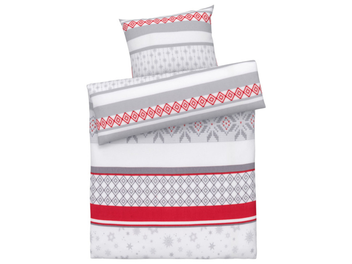 Bild 1 von LIVARNO home Fleece Bettwäsche, 155 x 220 cm