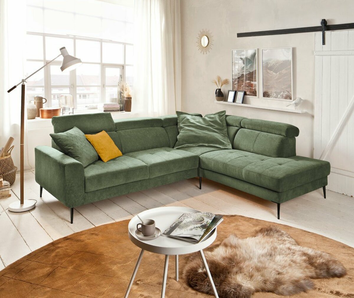 Lounge Handmade Rundecke LHSELMA von Zurbrüggen ansehen!