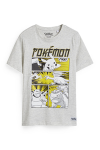 C&A Pokémon-Kurzarmshirt, Grau, Größe: 122-128
