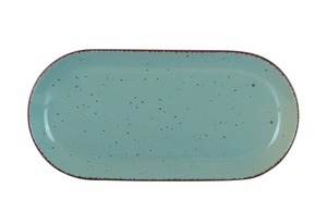 Servierplatte, Türkis 35,5 cm