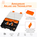 Bild 3 von DURHAND 4PCS Werkzeugaufbewahrung Box Multifunktionales Werkzeugbox Sortierkasten Kleinteilemagazin