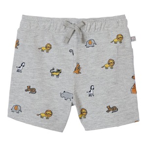 Baby-Jungen-Shorts mit Tiermuster