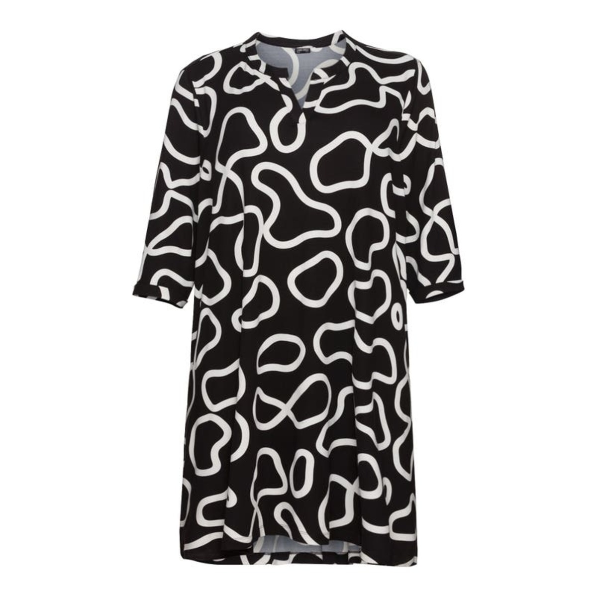 Bild 1 von Damen-Kleid mit Trend-Muster, große Größen