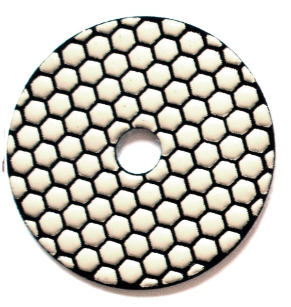Bild 1 von TECMIX Diamant Klett Schleif- u. Polierpad, K400, Ø 100mm