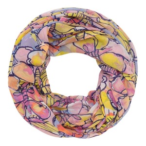 Damen-Loop-Schal mit tollem Muster