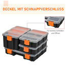 Bild 4 von DURHAND 4PCS Werkzeugaufbewahrung Box Multifunktionales Werkzeugbox Sortierkasten Kleinteilemagazin