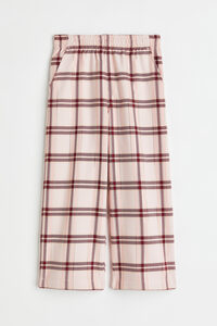 H&M Twillhose Wide Fit Puderrosa, Hosen in Größe 128. Farbe: Powder pink