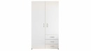 Bild 1 von Kleiderschrank Drehtürenschrank weiß 101 cm - HARRY