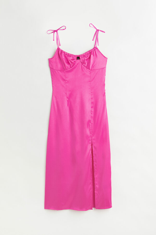 Bild 1 von H&M Slip Dress Cerise, Alltagskleider in Größe 32