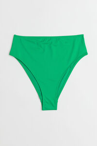 H&M Bikinihose Brazilian, Bikini-Unterteil in Größe 34. Farbe: Bright green