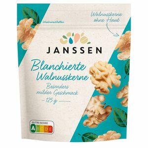 JANSSEN Blanchierte Walnusskerne 125 g