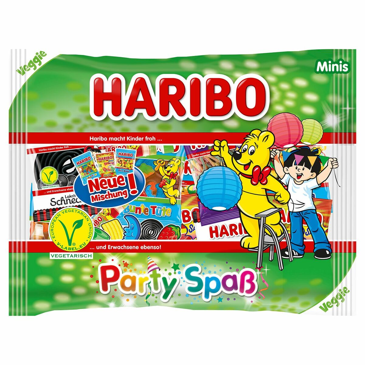 Bild 1 von HARIBO Party-Spaß veggie 400 g