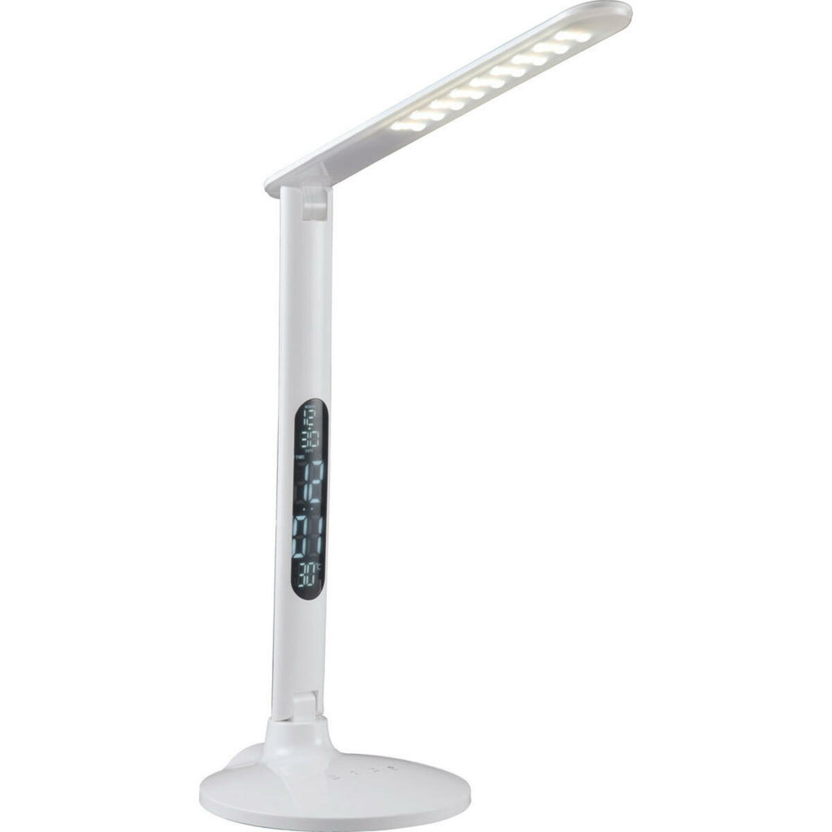 Bild 1 von LED-Tischleuchte mit LCD-Display weiß