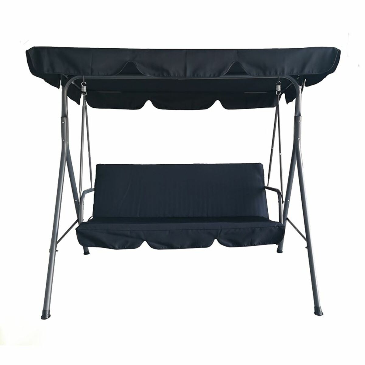 Bild 2 von Hollywoodschaukel 2-Sitzer 170x153x110cm Anthrazit