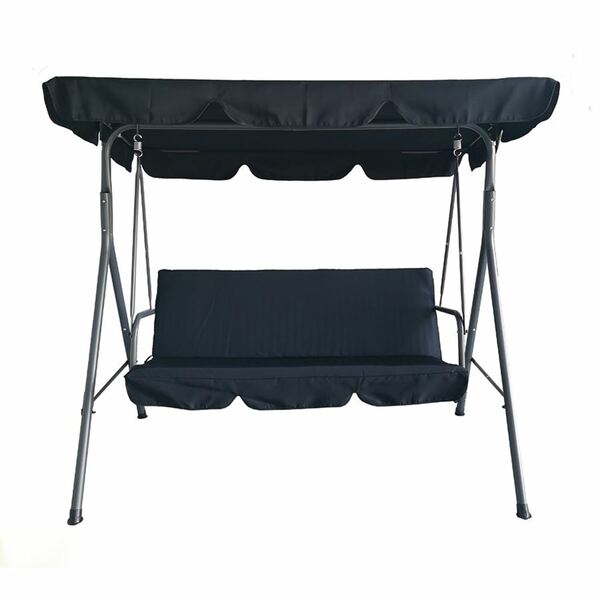 Bild 2 von Hollywoodschaukel 2-Sitzer 170x153x110cm Anthrazit