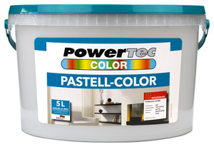 Powertec Color Pastell-Color Wandfarbe - ca. 5 Liter, creme weiß