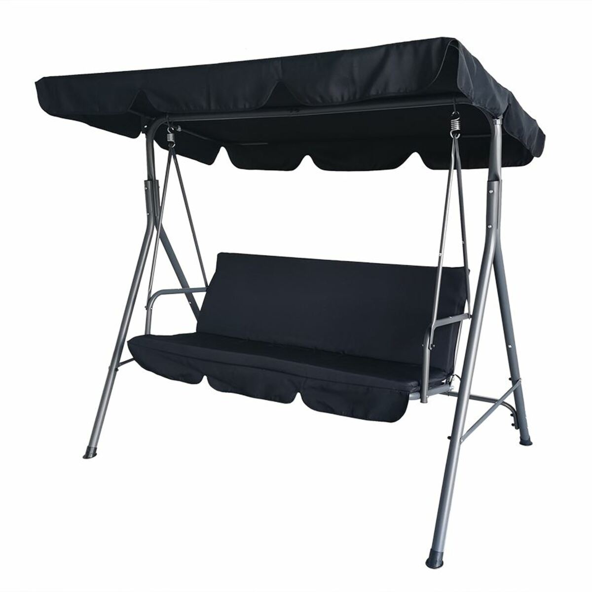 Bild 3 von Hollywoodschaukel 2-Sitzer 170x153x110cm Anthrazit