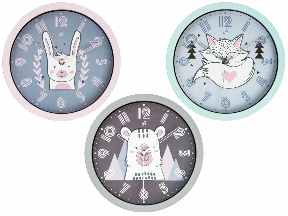 Bild 1 von AURIOL Kinder Wanduhr