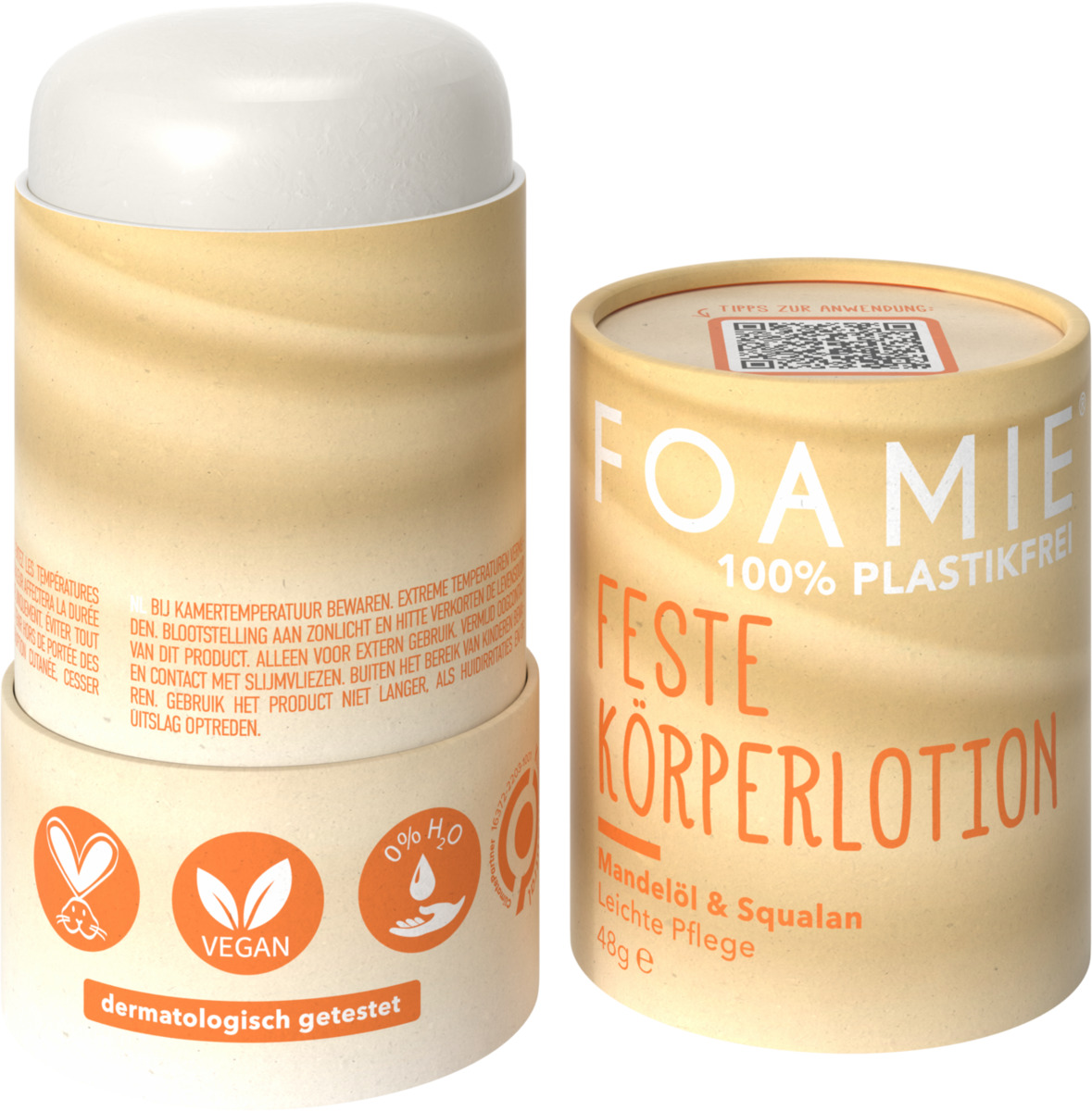 Bild 3 von Foamie Feste Körperlotion Mandelöl & Squalm