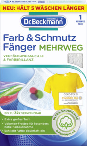Dr. Beckmann Farb & Schmutz Fänger Mehrweg Tuch