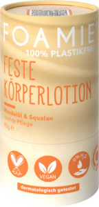Foamie Feste Körperlotion Mandelöl & Squalm