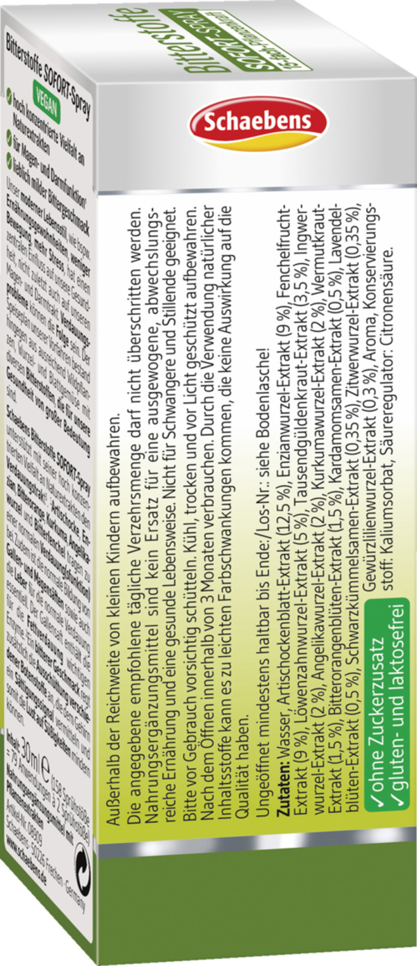 Bild 3 von Schaebens Bitterstoffe Sofort-Spray