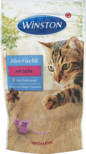 Winston Mini-Fischli mit Lachs 0.80 EUR/100 g (9 x 50.00g)