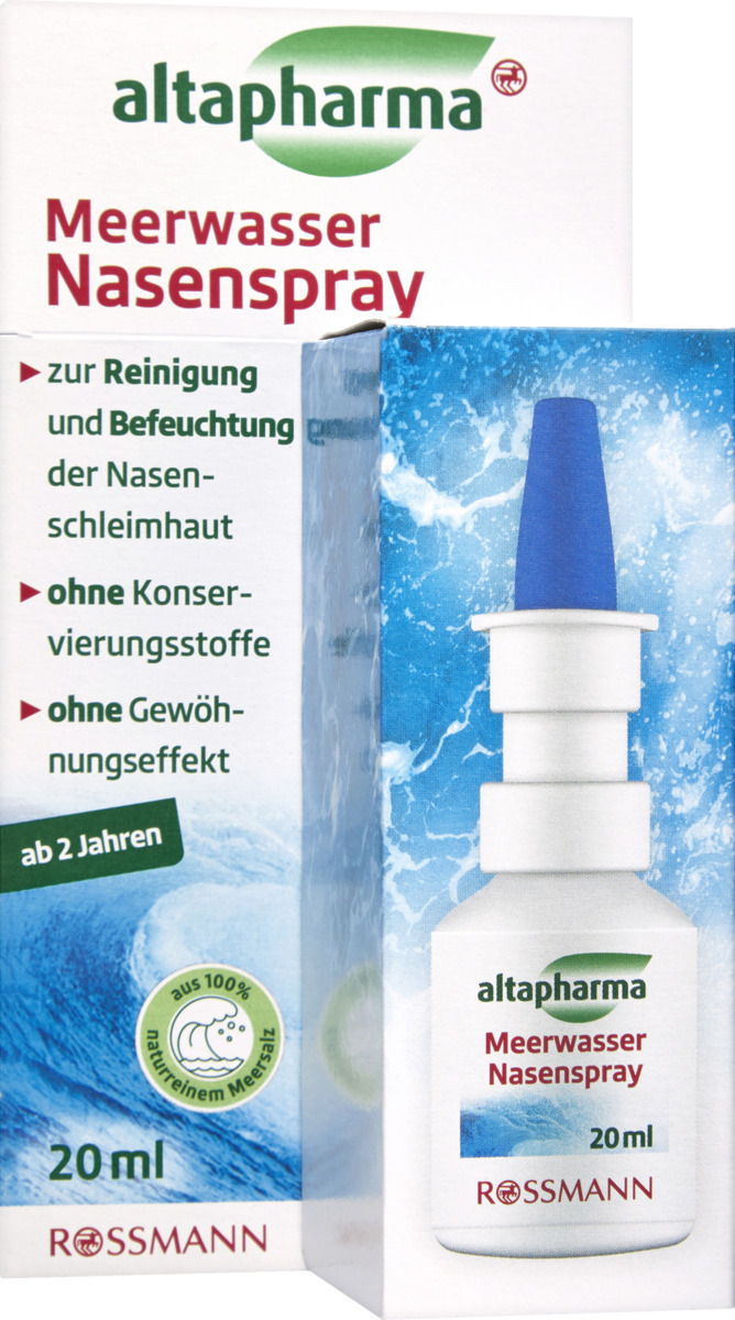 Bild 1 von altapharma Meerwasser Nasenspray