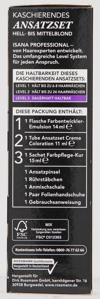 Bild 2 von ISANA Professional kaschierendes Ansatzset