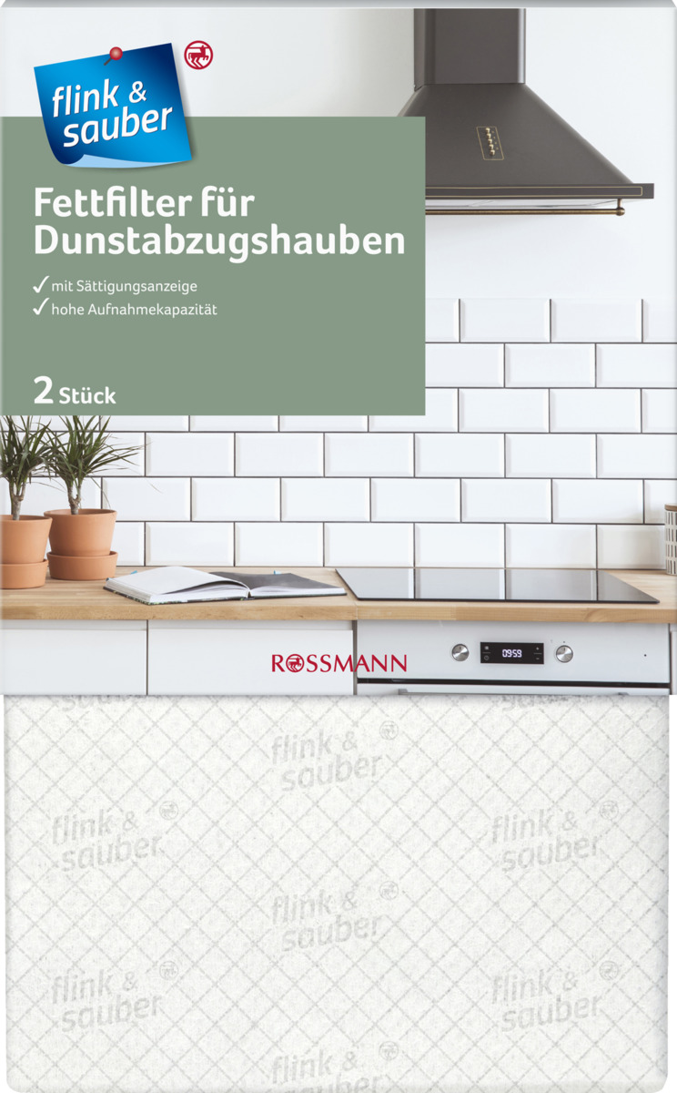Bild 1 von flink & sauber Fettfilter für Dunstabzugshauben