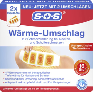 SOS Wärme-Umschlag 2er
