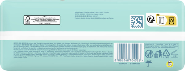 Bild 1 von Pampers premium protection Windeln Gr.6 (13+kg) Single Pack