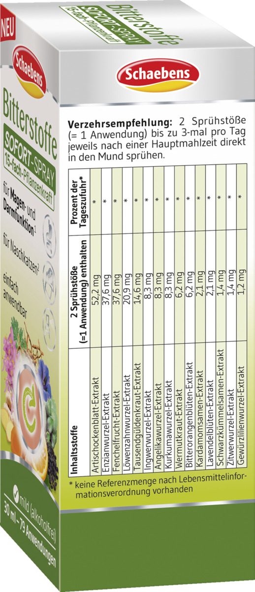Bild 2 von Schaebens Bitterstoffe Sofort-Spray