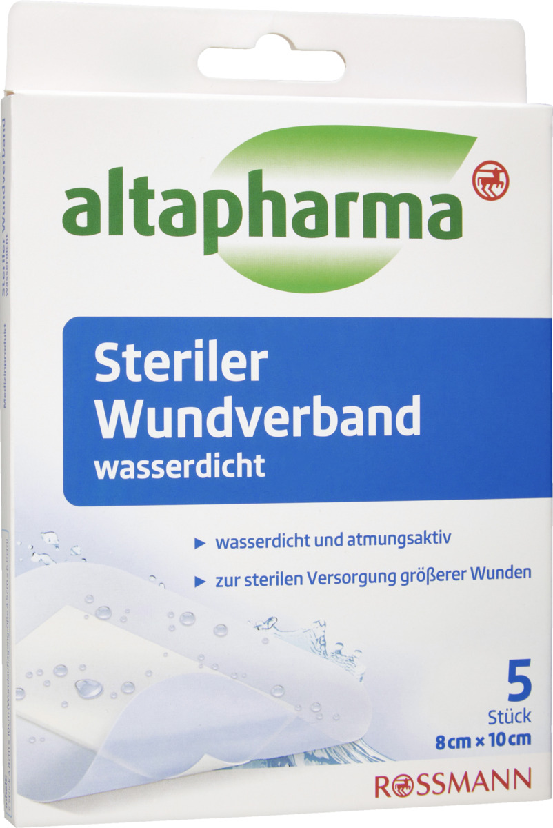 Bild 1 von altapharma Steriler Wundverband wasserdicht
