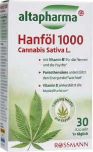 altapharma Hanföl 1000 Cannabis Sativa L.