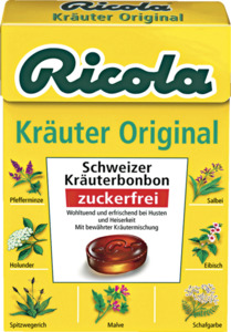 Ricola Schweizer Kräuterbonbons ´´Kräuter Original´´ zuck 2.58 EUR/100 g