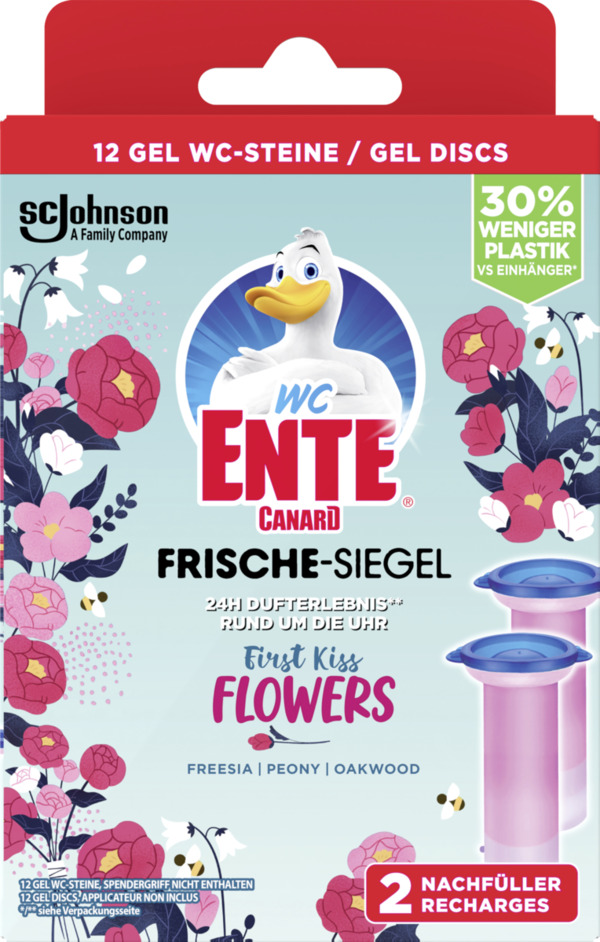 Bild 1 von WC-Ente Frische-Siegel Nachfüller First Kiss Flowers