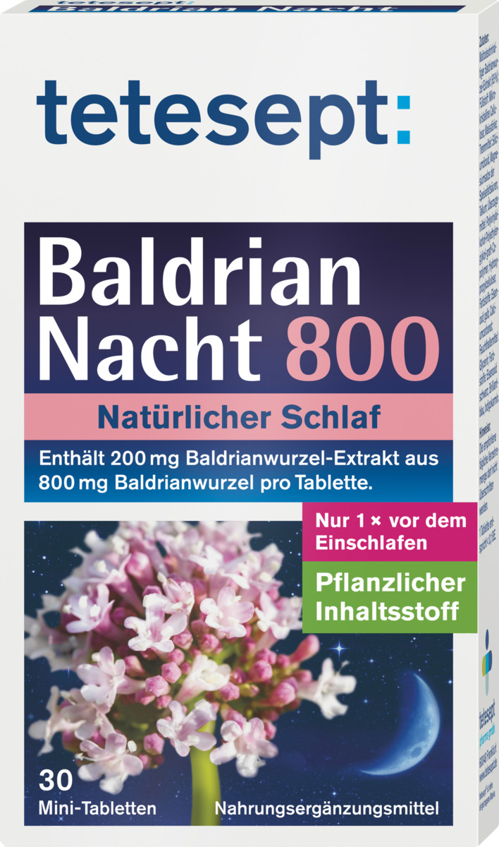Bild 1 von tetesept Baldrian Nacht 800