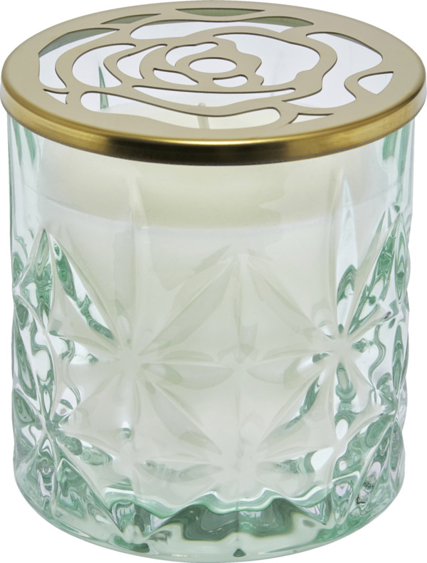 Bild 2 von Rubin Licht Duftglas Mit Golddeckel Gardenia & Tuberose