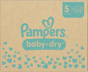Pampers Baby Dry Windeln Gr.5 (11-16kg) Monatsbox