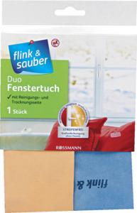 flink & sauber Duo Fenstertuch