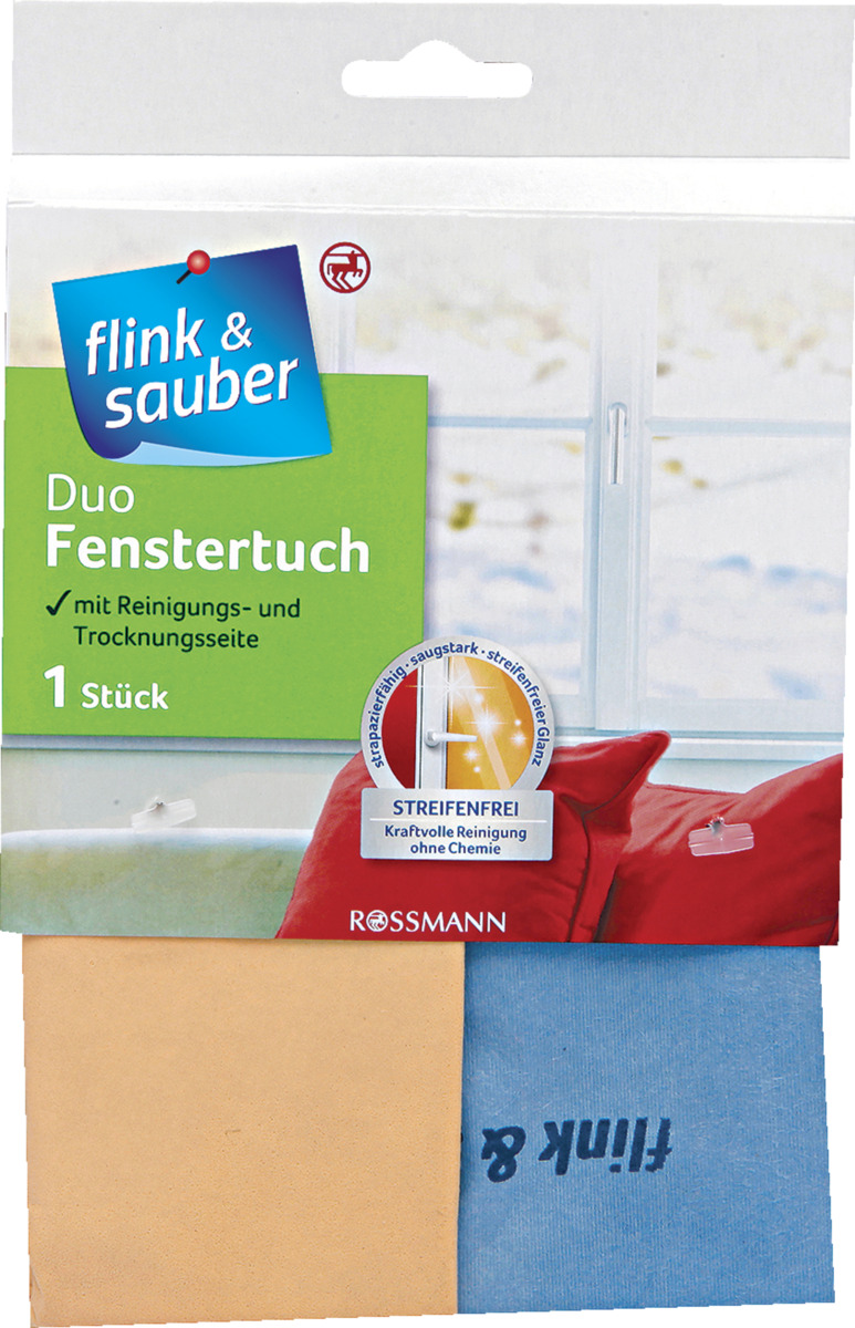 Bild 1 von flink & sauber Duo Fenstertuch