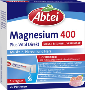 Abtei Magnesium 400 Plus direkt