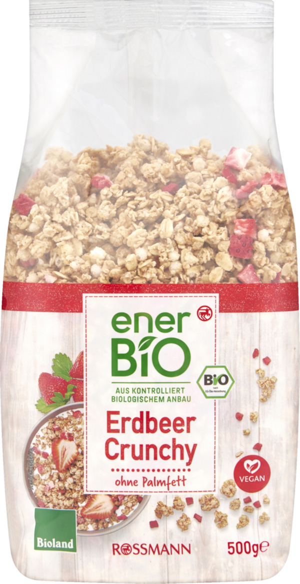 Bild 1 von enerBiO Erdbeer Crunchy