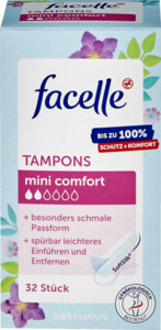 facelle Tampons mini comfort